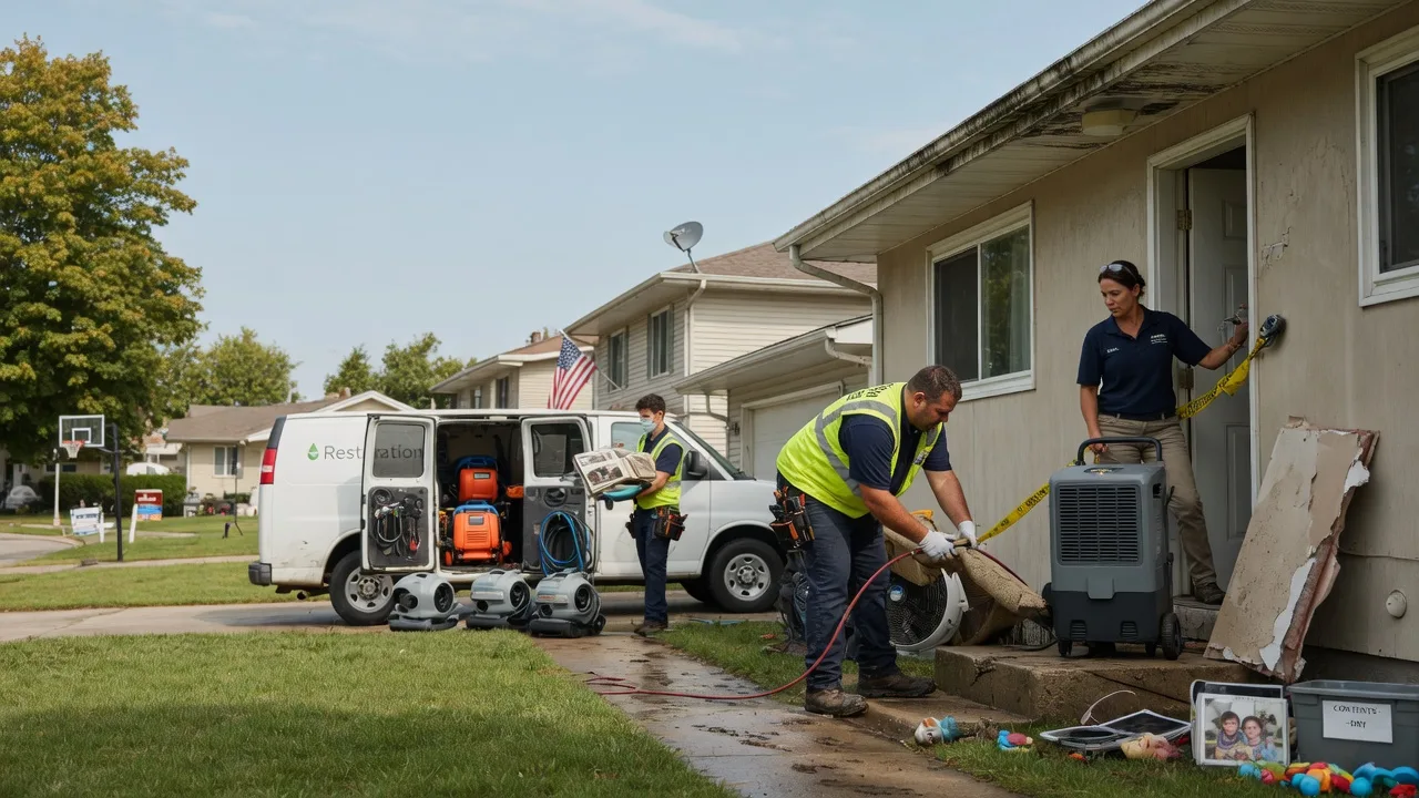 Water Damage Restoration in Brice, OH near me